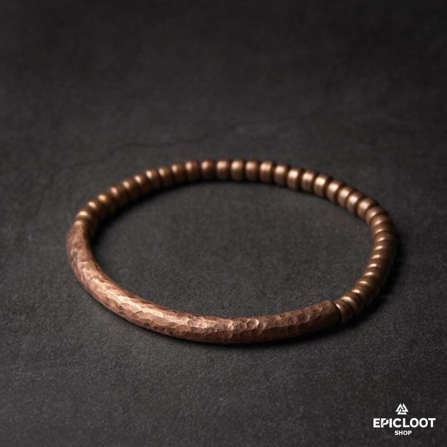 Handmade Pure Copper Vintage Bracelet - Norse Women's Bracelet | Epic Loot Shop