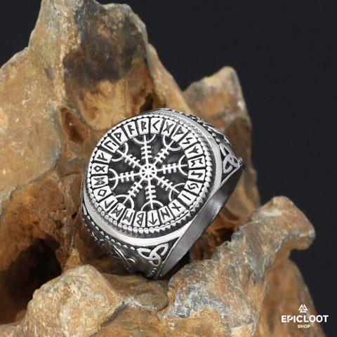 Helm of Awe Runic Ring