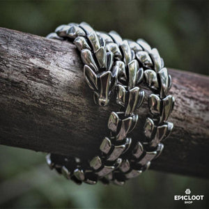 Midgard Serpent Jormungandr necklace