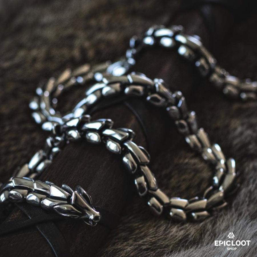 Huge Jormungandr necklace