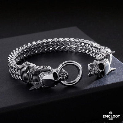 Huge Skull Bracelet