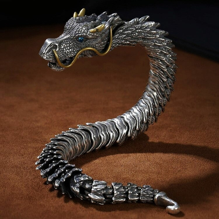 Nidhogg Norse Dragon Bracelet