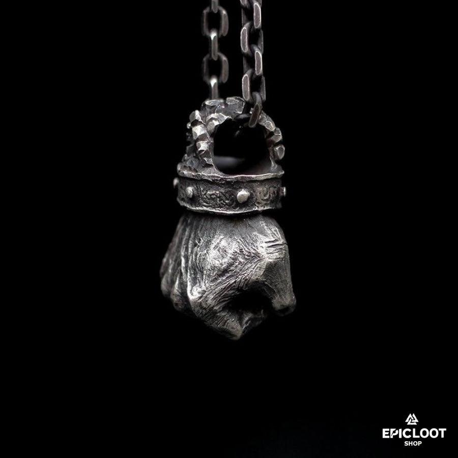 Iron Fist Pendnat Necklace