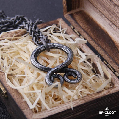 Iron Viking Cross Necklace