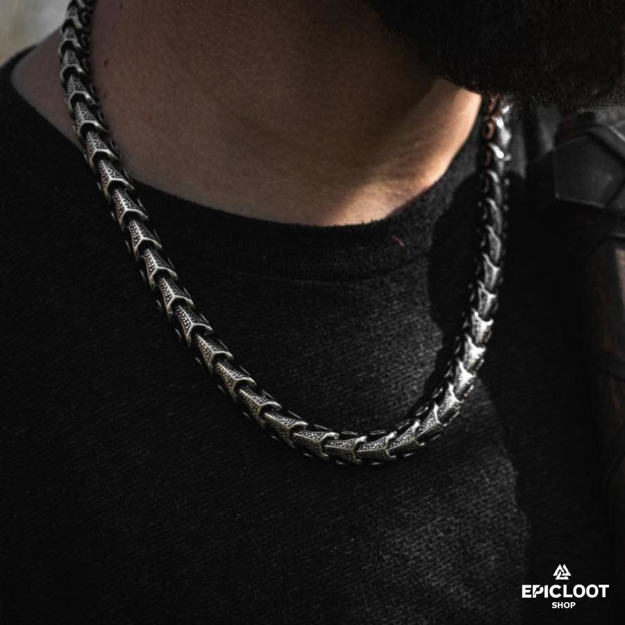 Jormungandr Snake Necklace