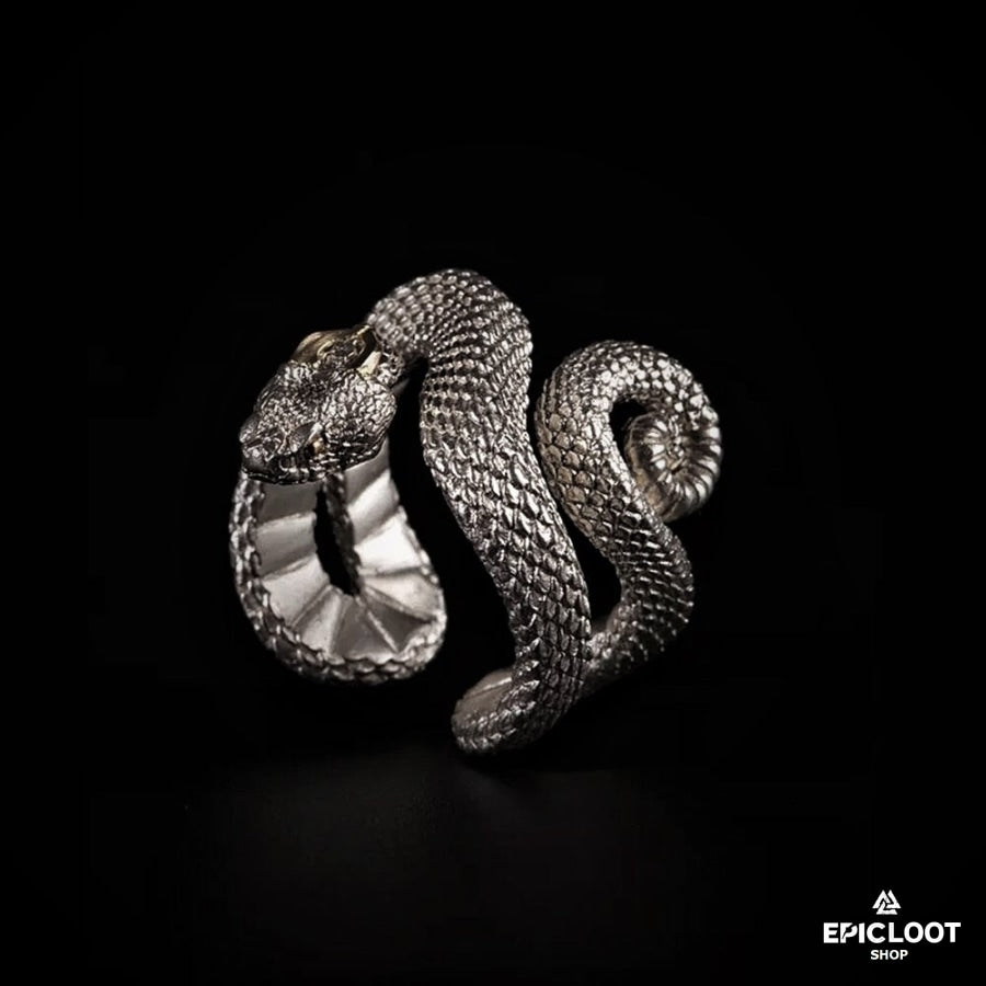 Jormungandr Snake Ring