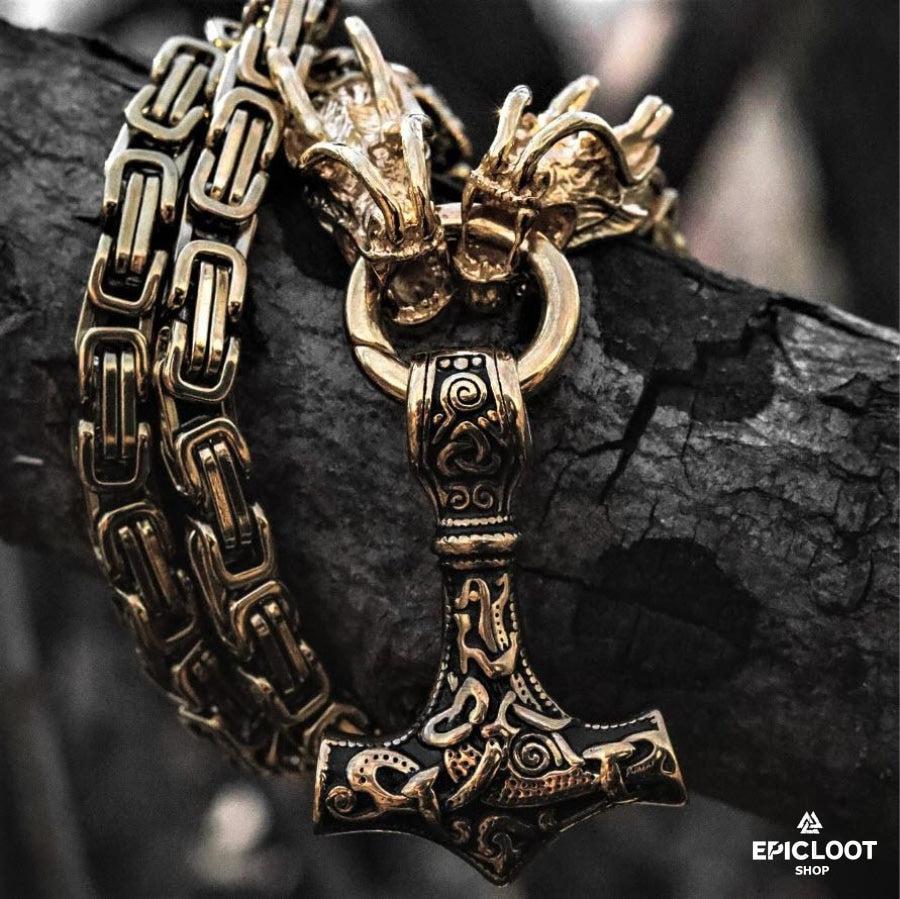 King Chain Dragons & Mjolnir