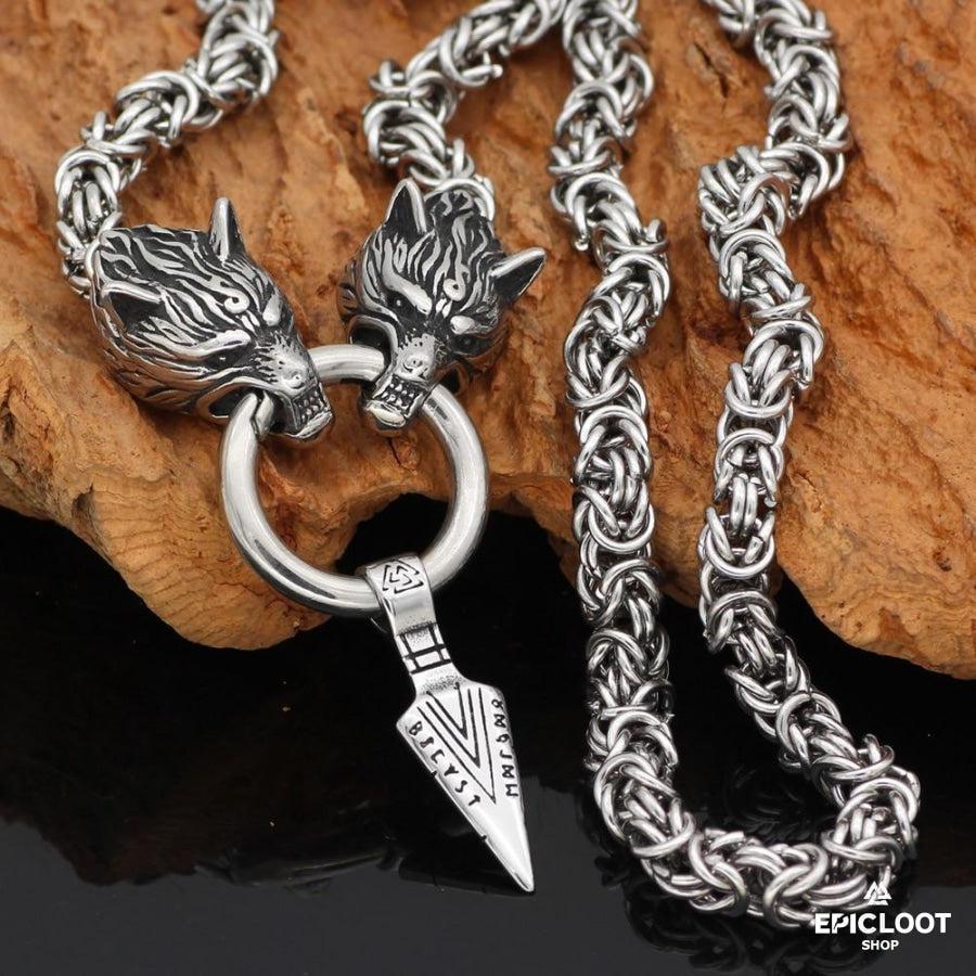 King Chain With Odin's Spear Gungnir