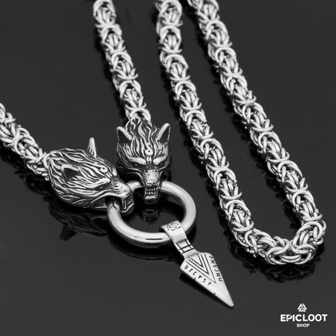 King Chain With Odin's Spear Gungnir