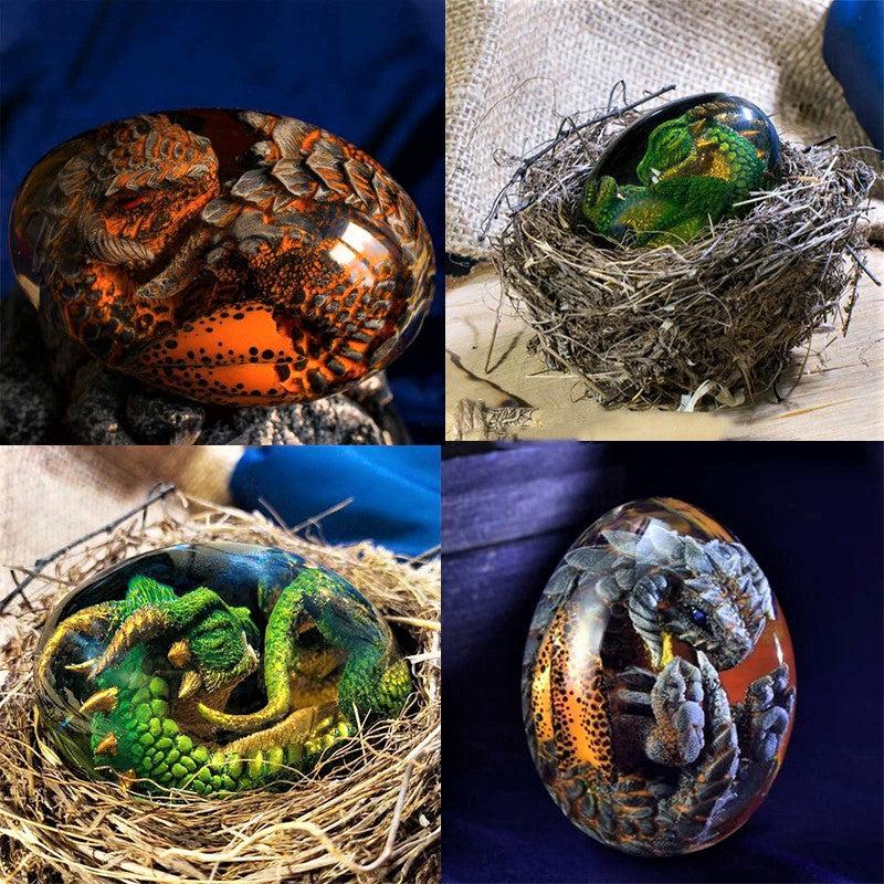 Guardian Dragon Egg Statue Artwork