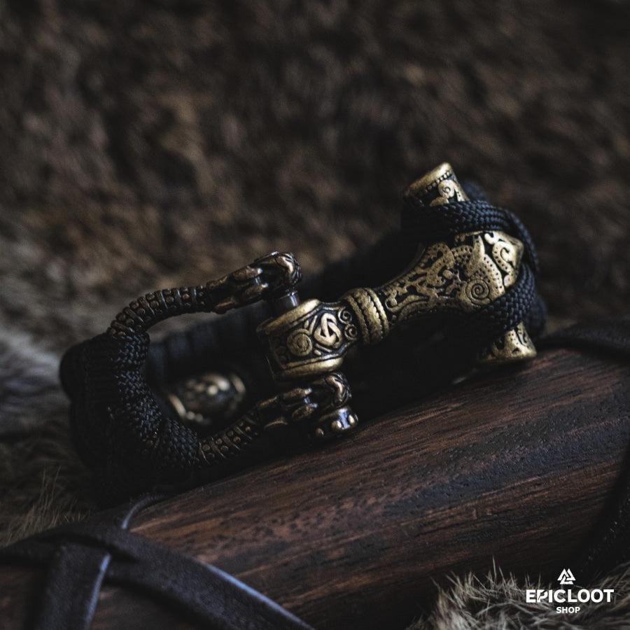 Mjolnir Scandinavian Paracord Bracelet