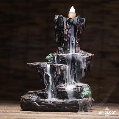 Mountains River Incense Burner