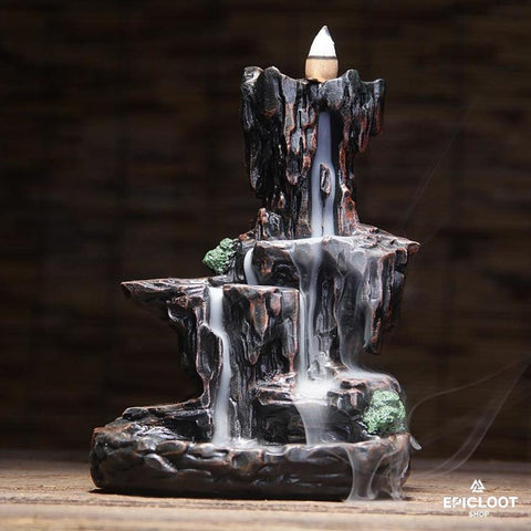 Mountains River Incense Burner