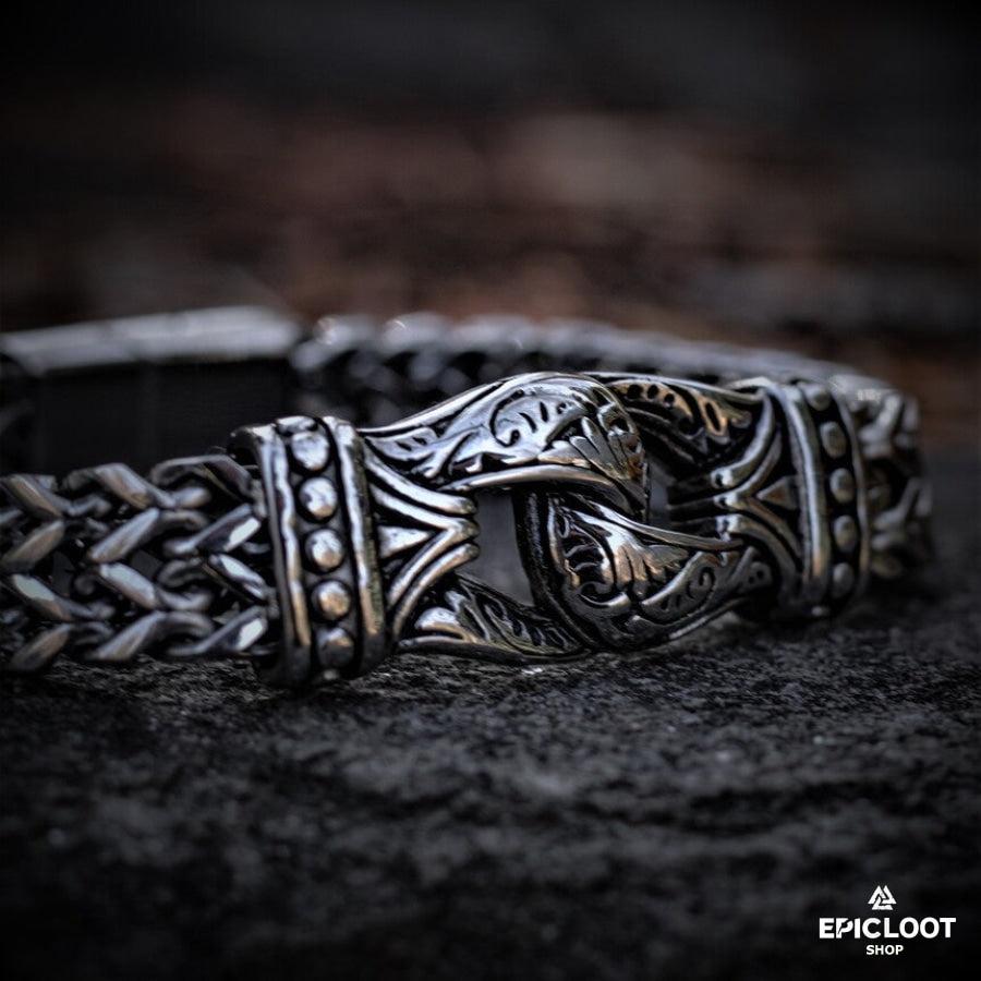 Never give up man bracelet