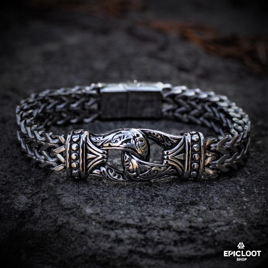 Never give up man bracelet
