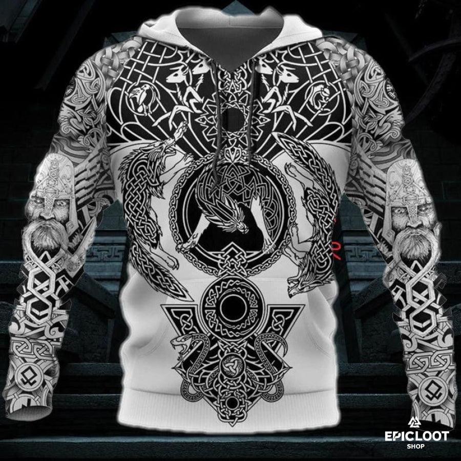 Nordic Fenrir Hoodie