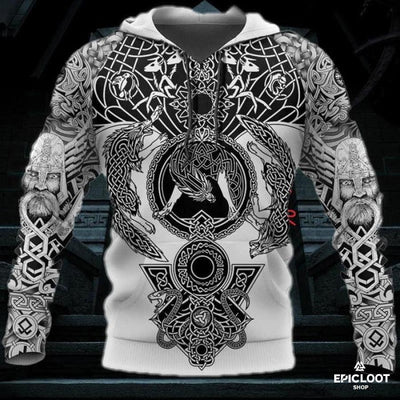 Nordic Fenrir Hoodie