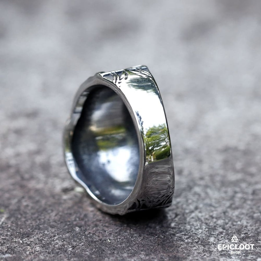 Nordic Runes Viking Ring