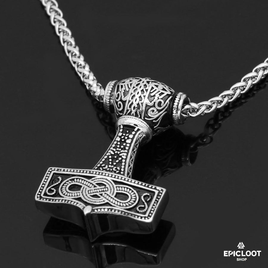 Nordic Thor hammer Mjolnir Necklace