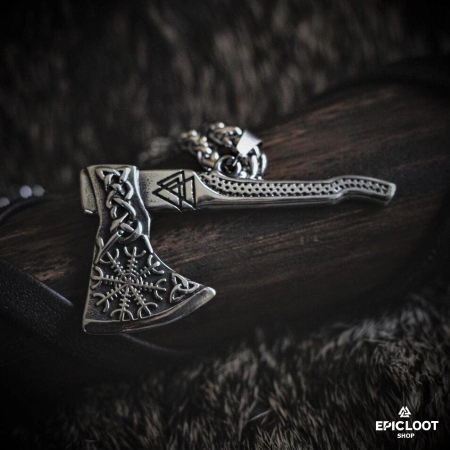 Nordic Viking Axe Necklace