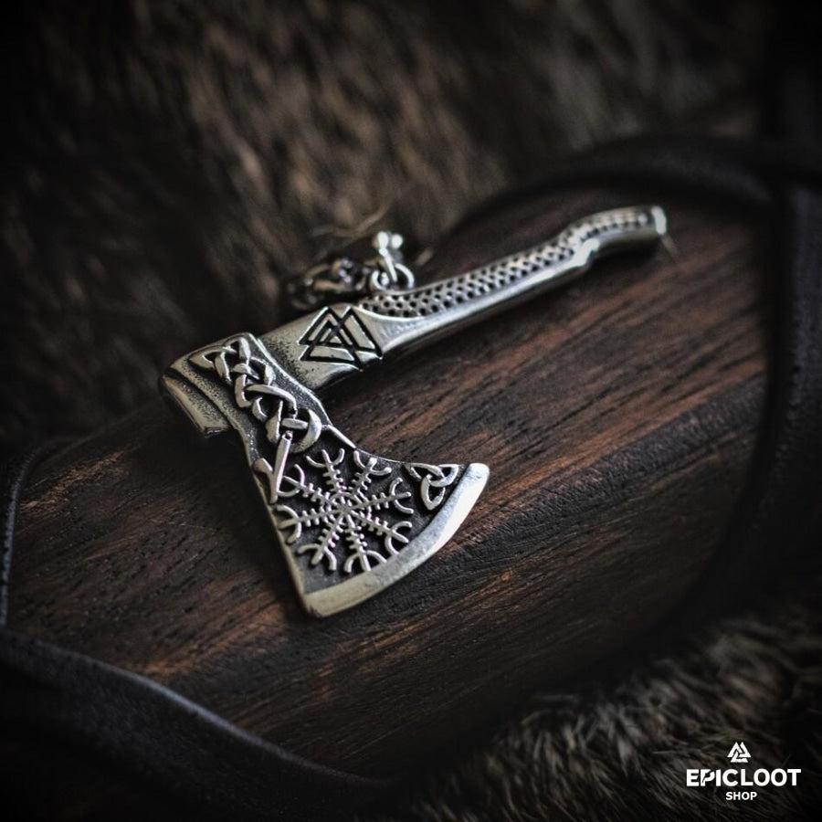 Nordic Viking Axe Necklace