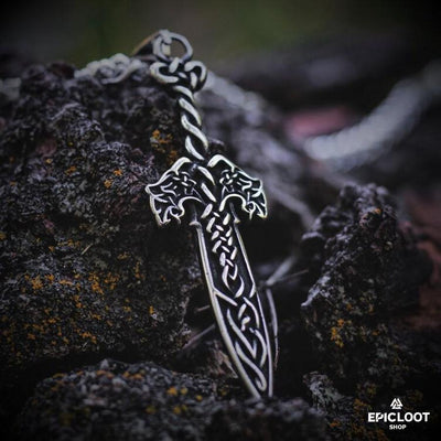 Nordic Viking Sword Necklace