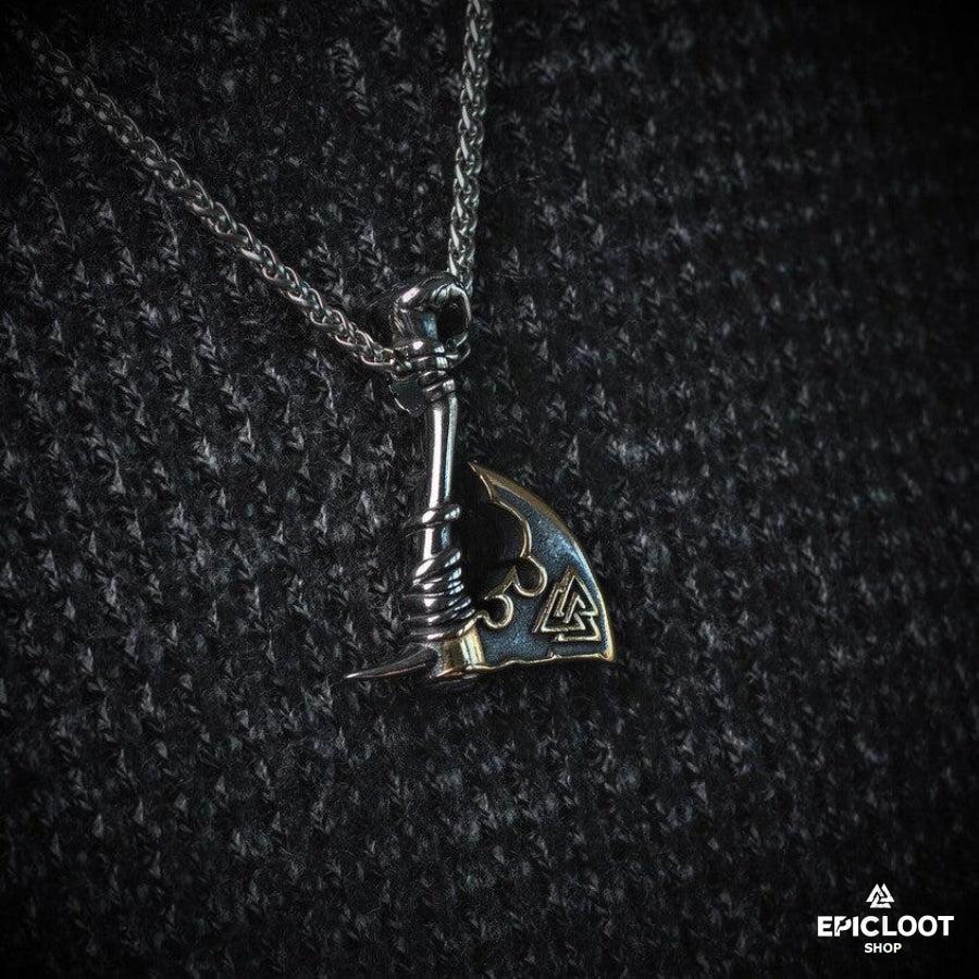 Nordic Vikings Axe Necklace