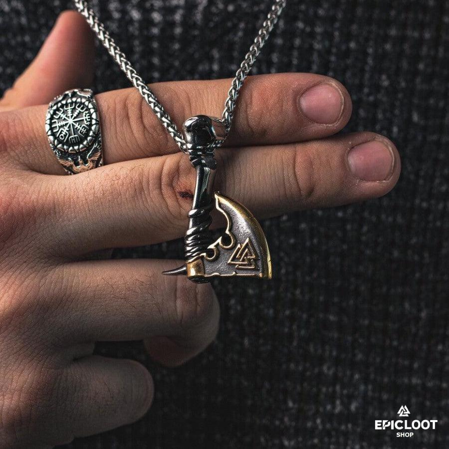 Nordic Vikings Axe Necklace