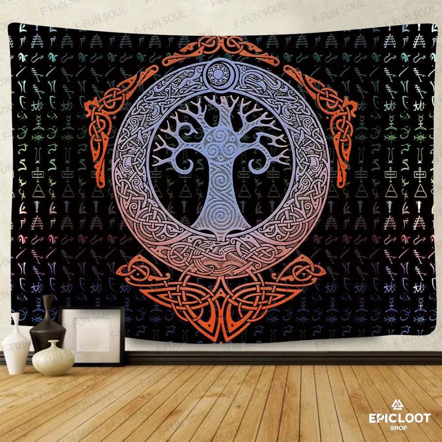 Nordic Yggdrasil Wall Hanging