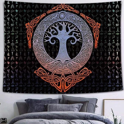 Nordic Yggdrasil Wall Hanging