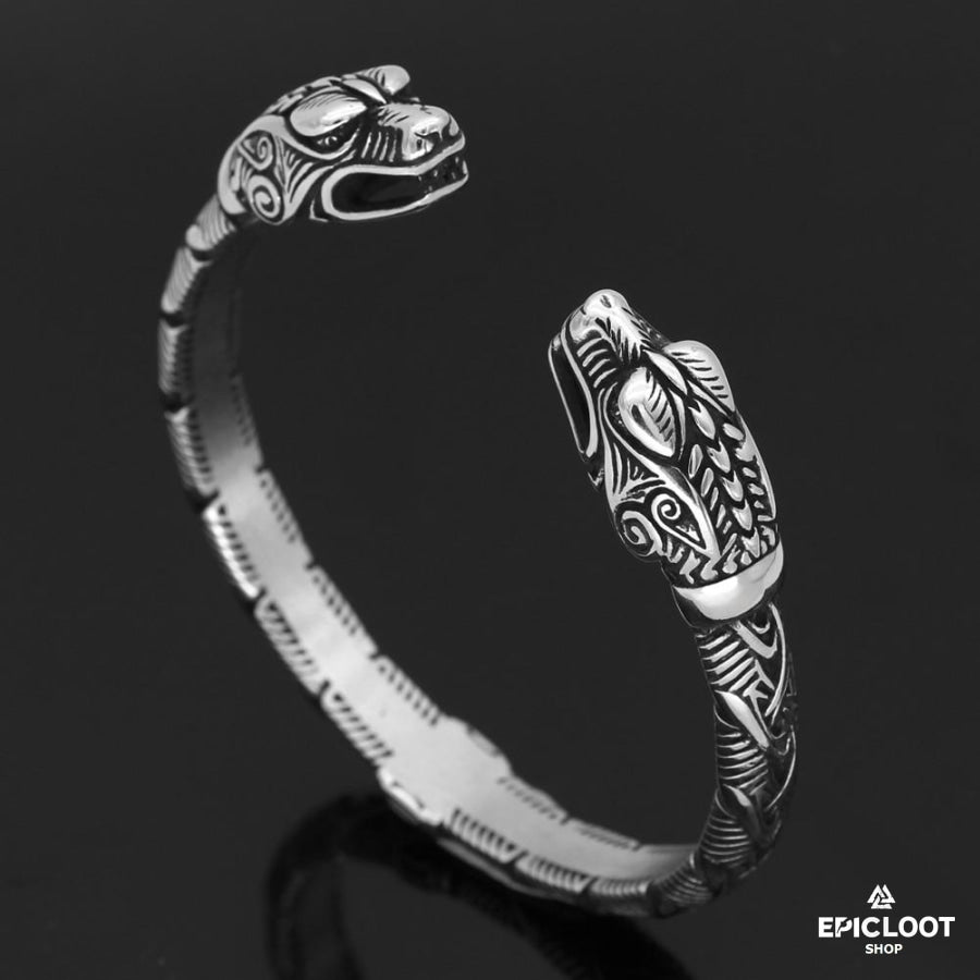 Norse Dragon Scandinavian Bracelet
