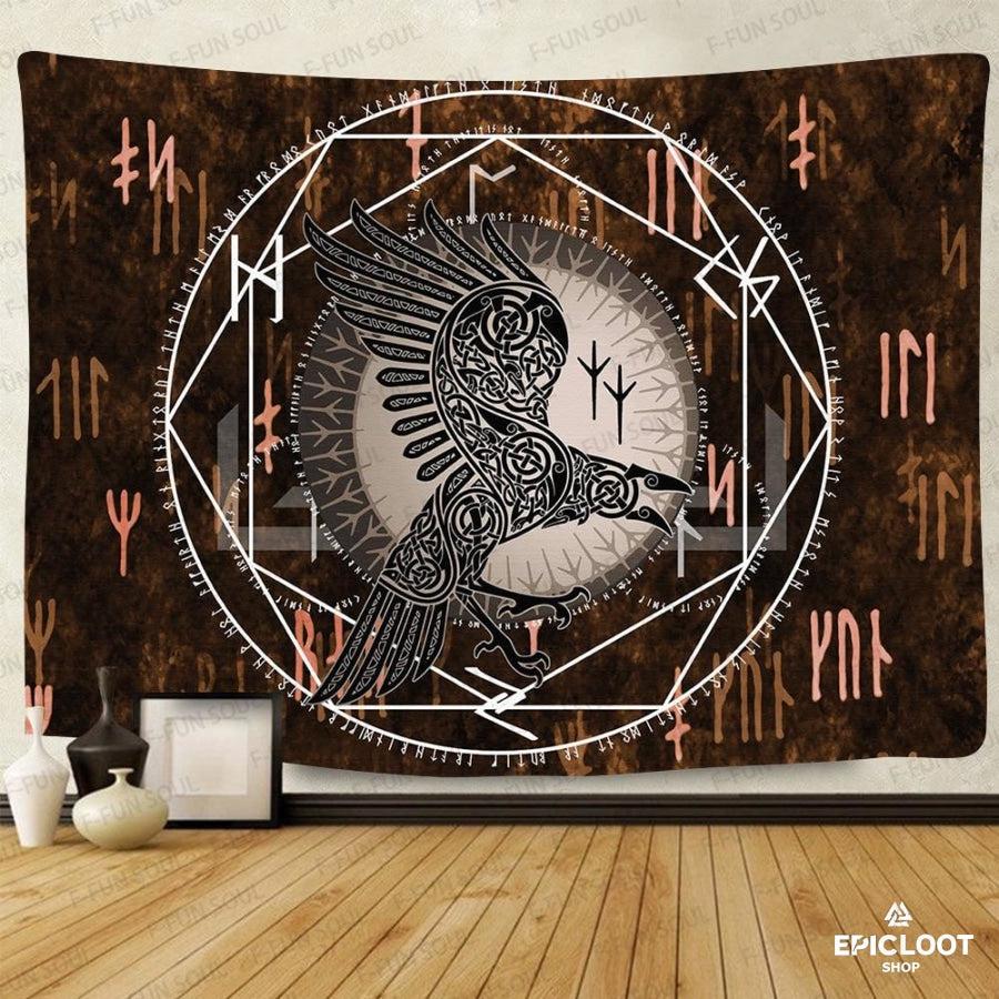 Odin Raven Wall Hanging