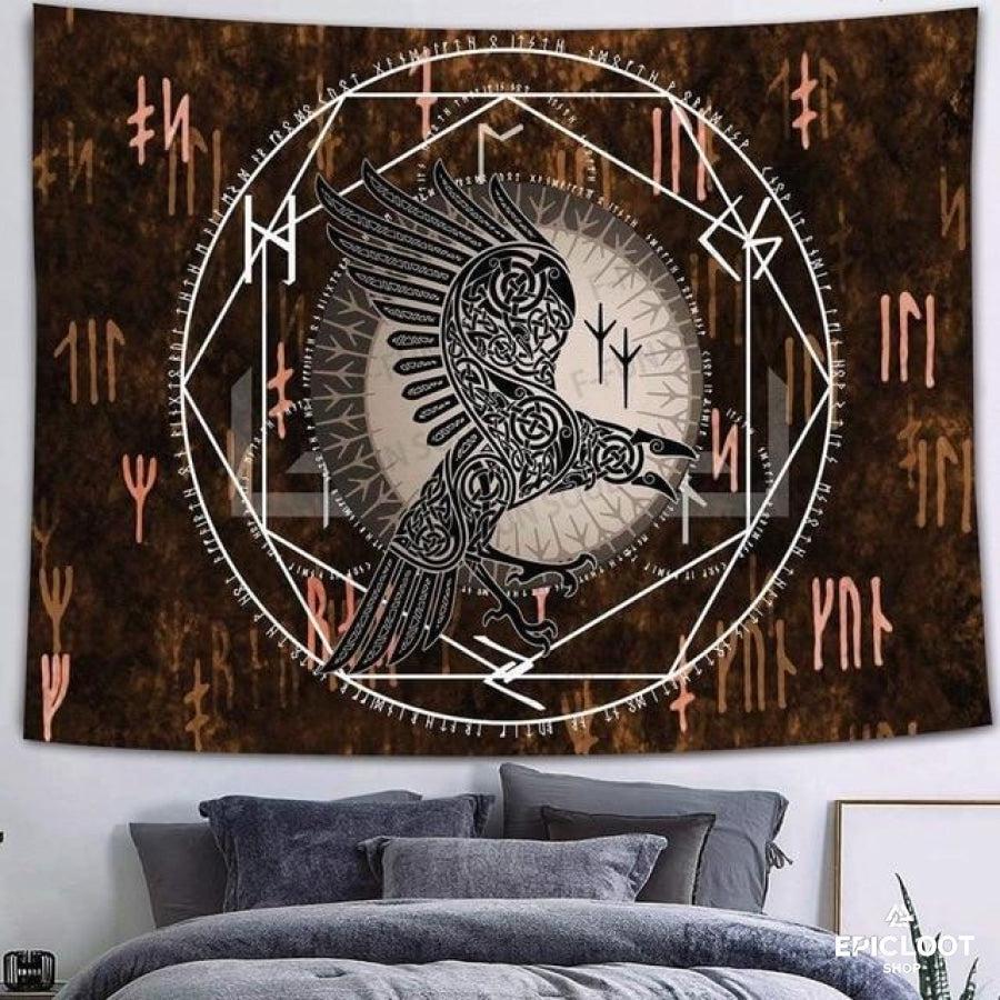 Odin Raven Wall Hanging