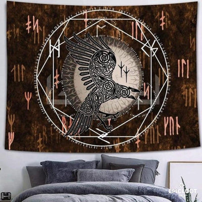Odin Raven Wall Hanging