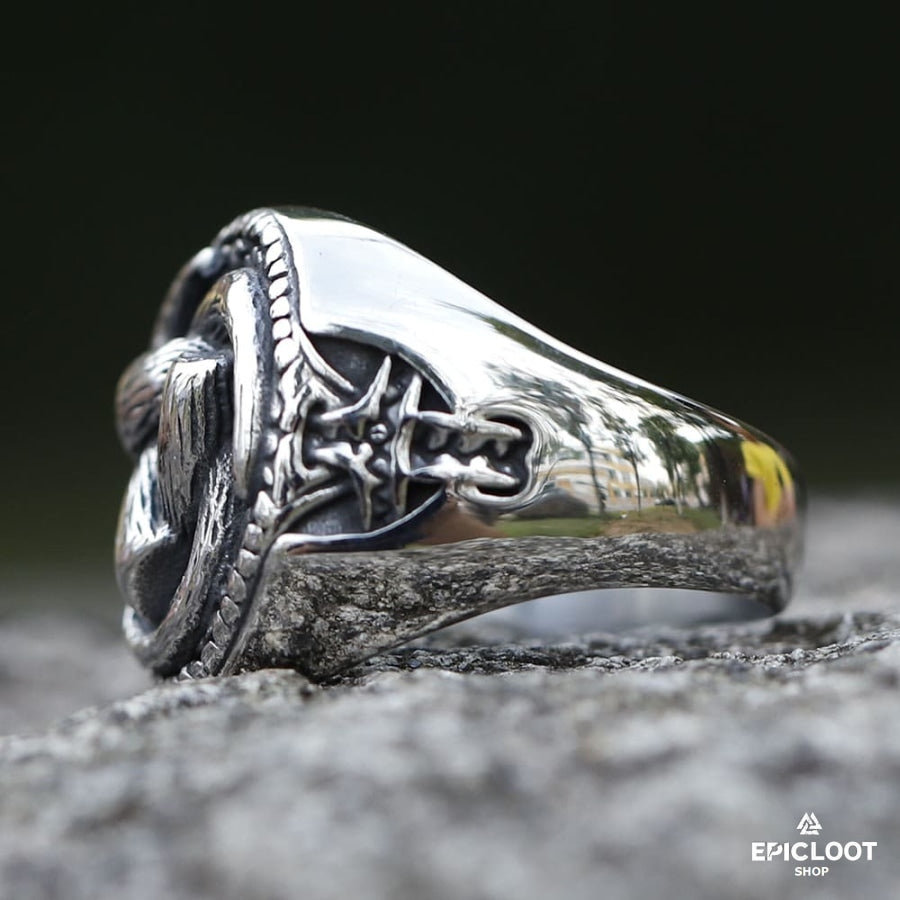 Odins Horn Viking Ring