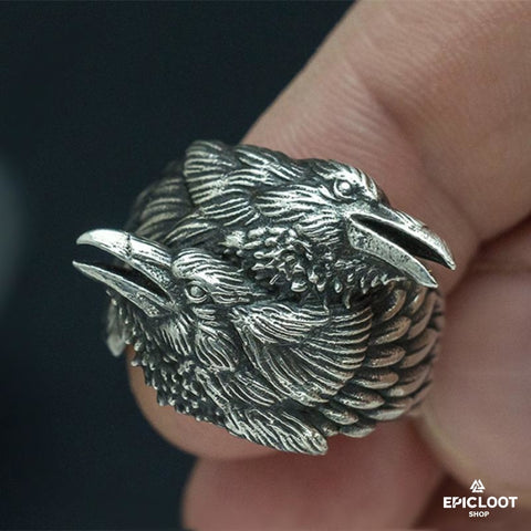 Odin's Ravens Ring