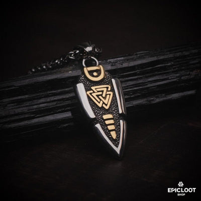 Odin's Spearhead Pendant Necklace