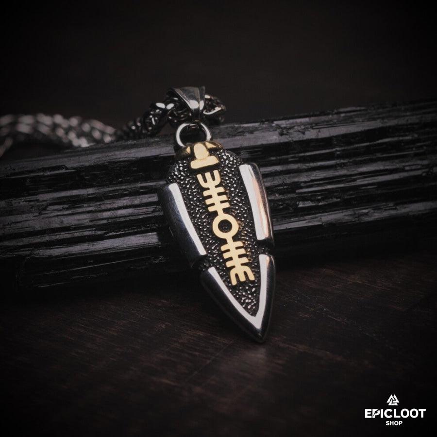 Odin's Spearhead Pendant Necklace