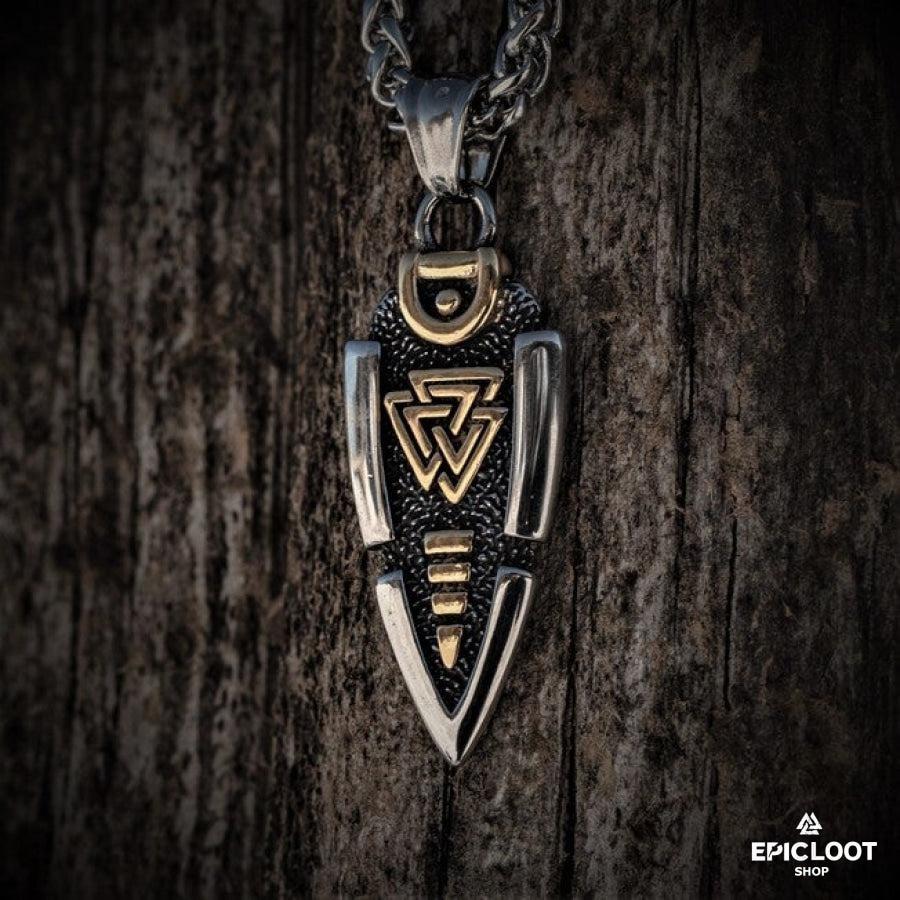 Odin's Spearhead Pendant Necklace