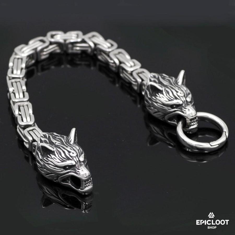 Odin's Wolves Massive Bracelet