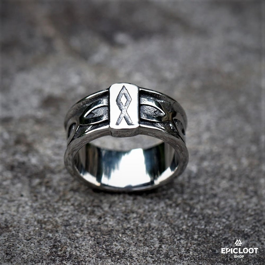 Othala Rune Viking Ring