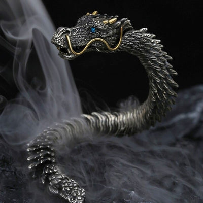 Nidhogg Norse Dragon Bracelet