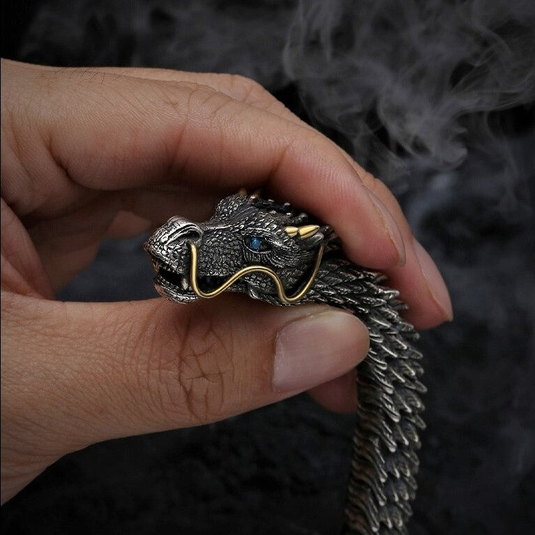 Nidhogg Norse Dragon Bracelet