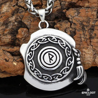 Raidho Rune Necklace