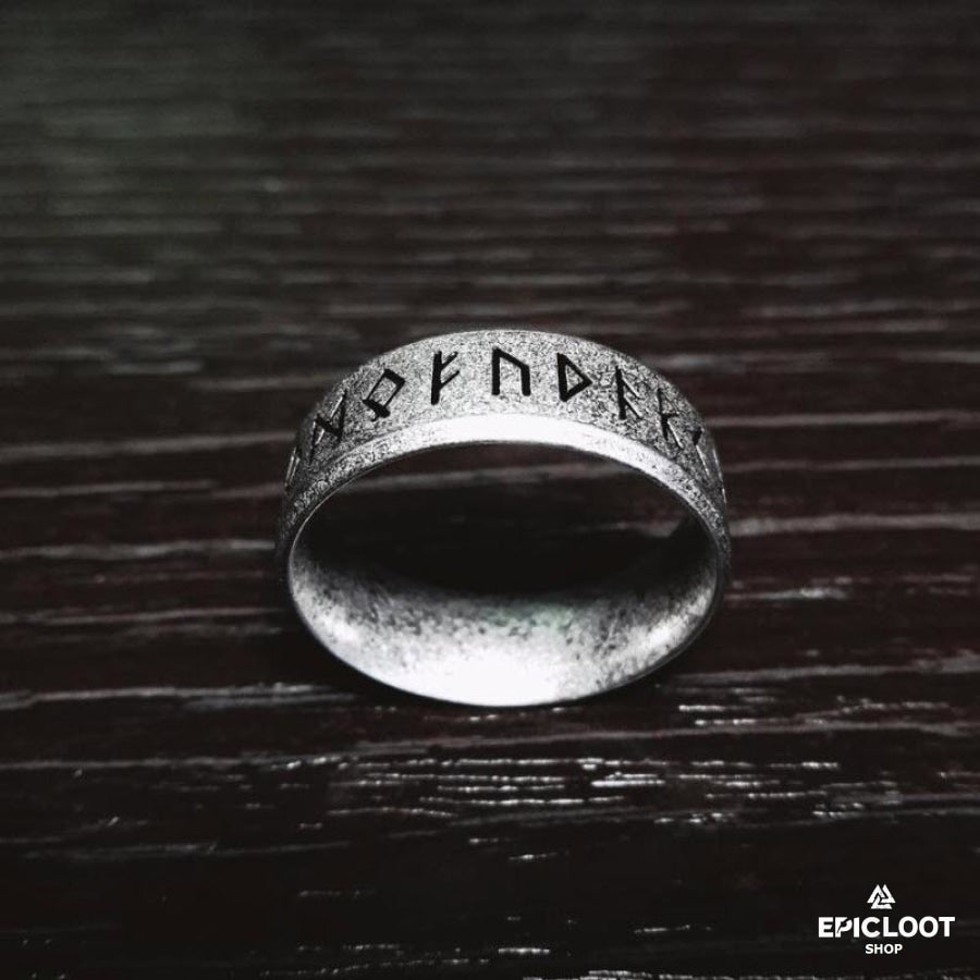 Runic Alphabet Ring