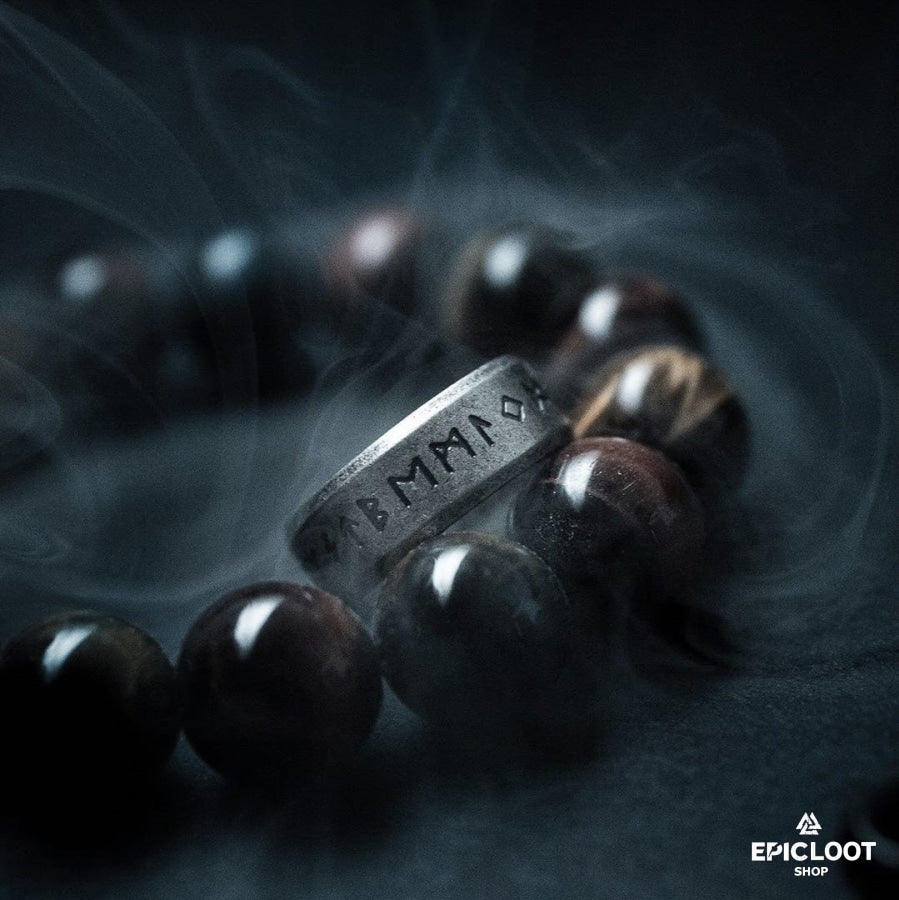 Runic Alphabet Ring