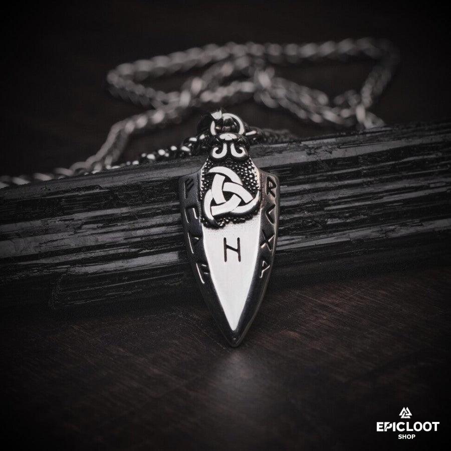 Runic Arrow Head Necklace