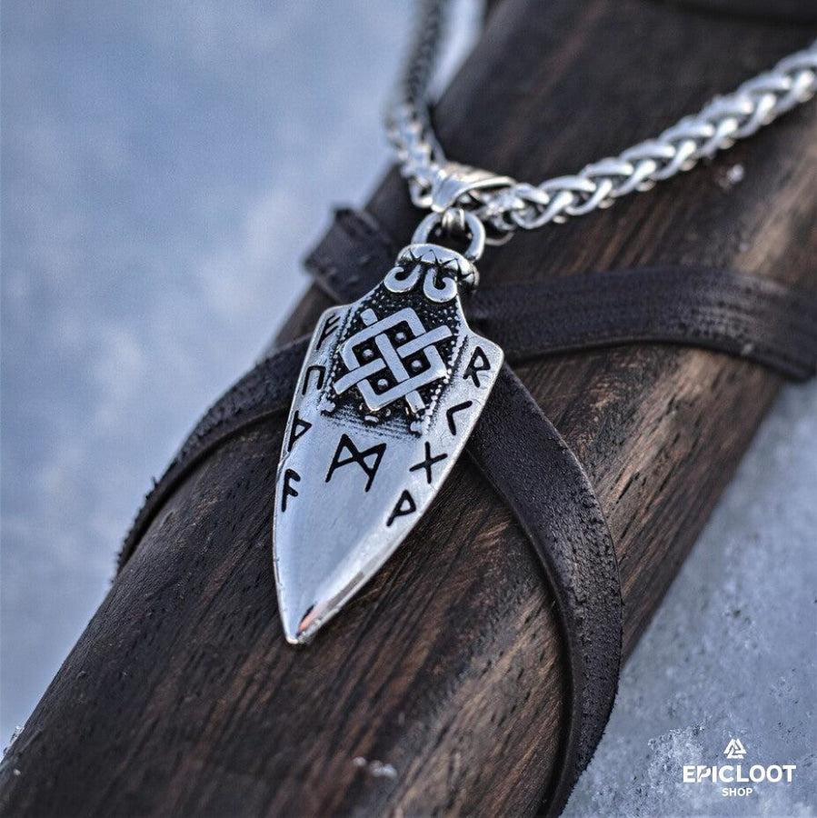 Runic Arrow Head Necklace