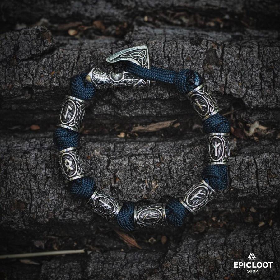Runic Viking Axe Bracelet