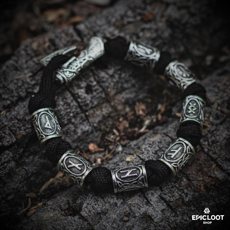 Runic Viking Axe Bracelet